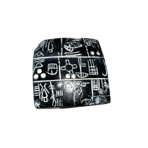 VTG A Mesopotamian Steatite or Chlorite Administrative Tablet in Uruk III Script